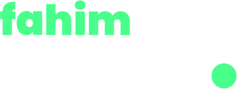Fahim Digital logo White